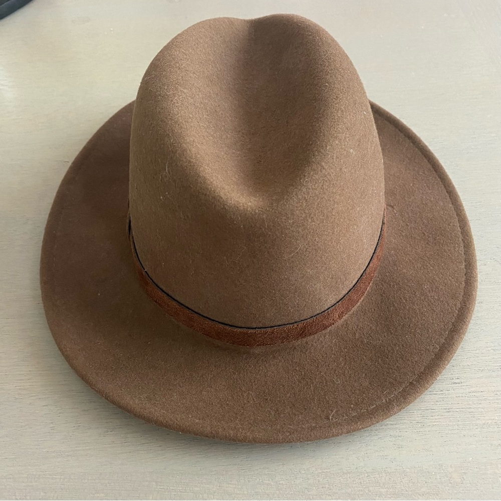 NWOT Country Gentleman Fedora 100% Wool Felt - Picture 6 of 7